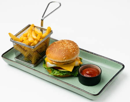 Мини чикен бургер